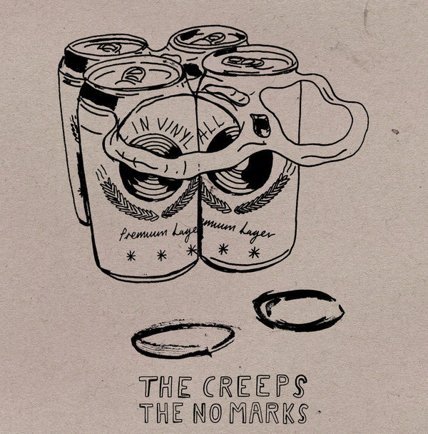 The Creeps (4) / The No Marks : The Creeps / The No Marks (7", EP, Gre)
