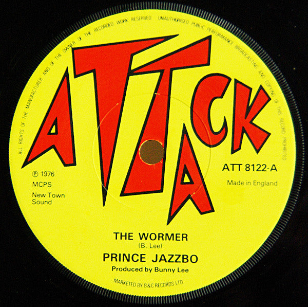 Prince Jazzbo : The Wormer (7", Single)