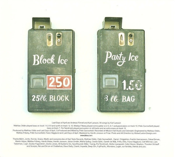 Last Days Of April : If You Lose It (CD, Album, Dig)