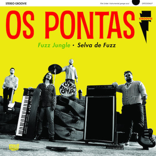 Os Pontas : Fuzz Jungle • Selva De Fuzz (LP, Album)