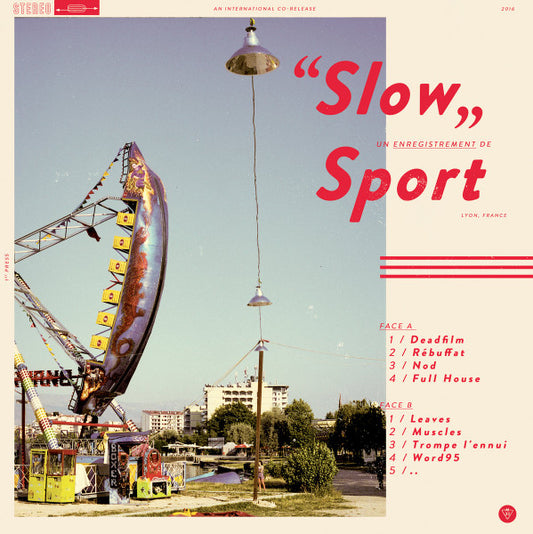 Sport (8) : Slow (LP, Album, Blu)