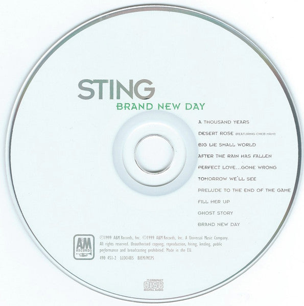 Sting : Brand New Day (CD, Album, RE)