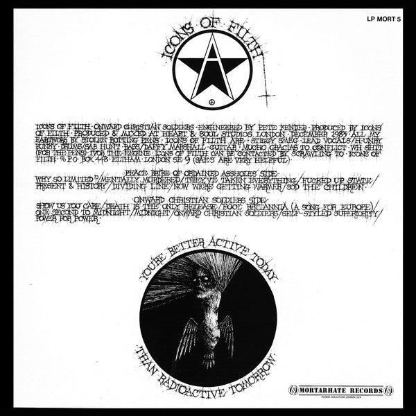 Icons Of Filth : Onward Christian Soldiers (LP, Album)