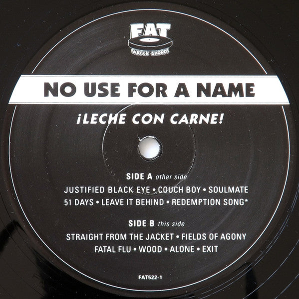 No Use For A Name : ¡Leche Con Carne! (LP, Album)