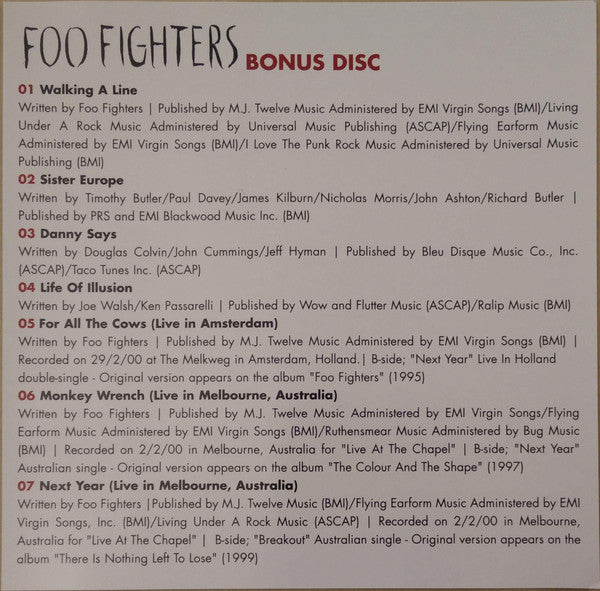 Foo Fighters : One By One (2xCD, Album, Copy Prot., Ltd)