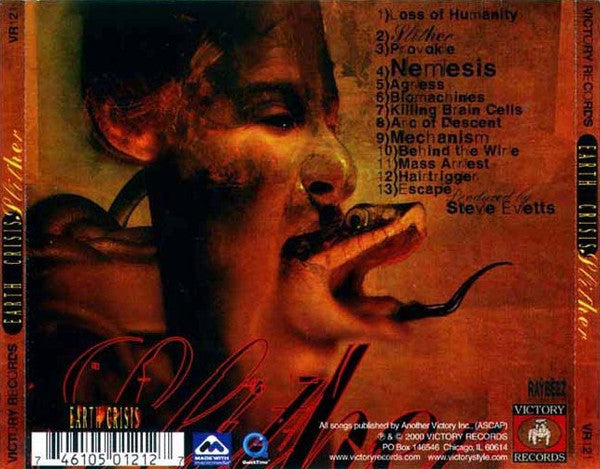 Earth Crisis : Slither (CD, Album)