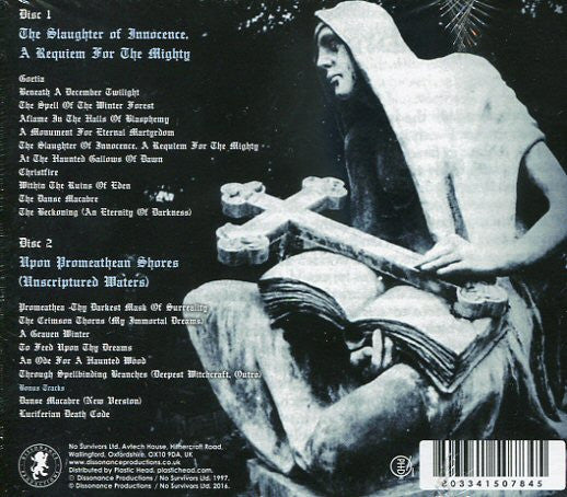 Hecate Enthroned : The Slaughter Of Innocence, A Requiem For The Mighty – Upon Promeathean Shores (Unscriptured Waters) (CD, Album + CD, EP + Comp, Ltd)