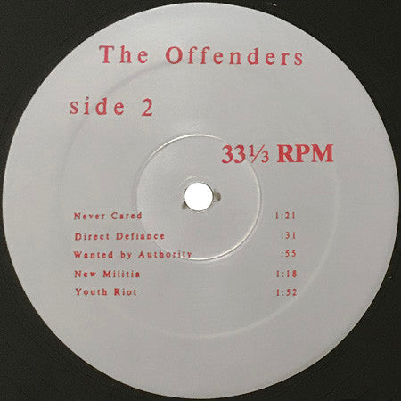 Offenders : We Must Rebel (LP, Album)