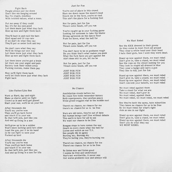 Offenders : We Must Rebel (LP, Album)