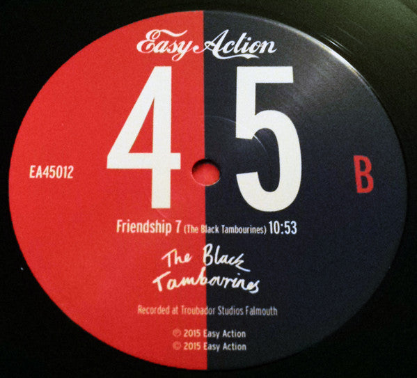 The Black Tambourines : Domino  (12", Single)