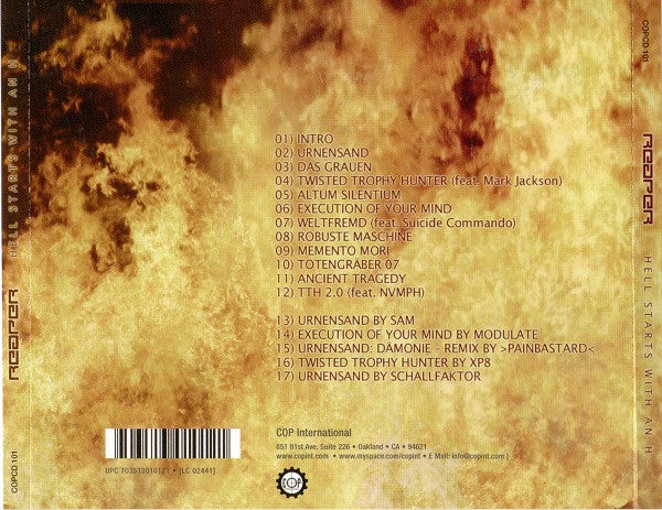 Reaper (2) : Hell Starts With An H (CD, Album)