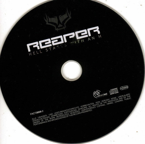 Reaper (2) : Hell Starts With An H (CD, Album)