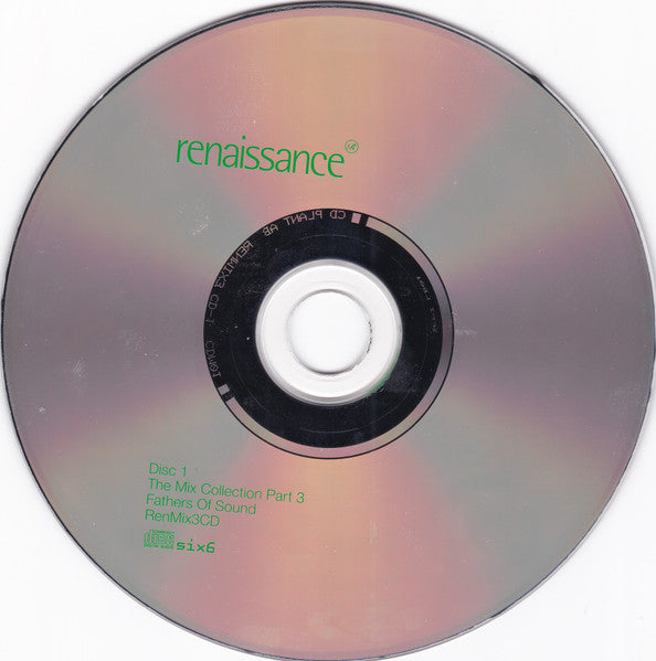 Fathers Of Sound : Renaissance: The Mix Collection Part 3 (3xCD, Ltd, Mixed, Gre)
