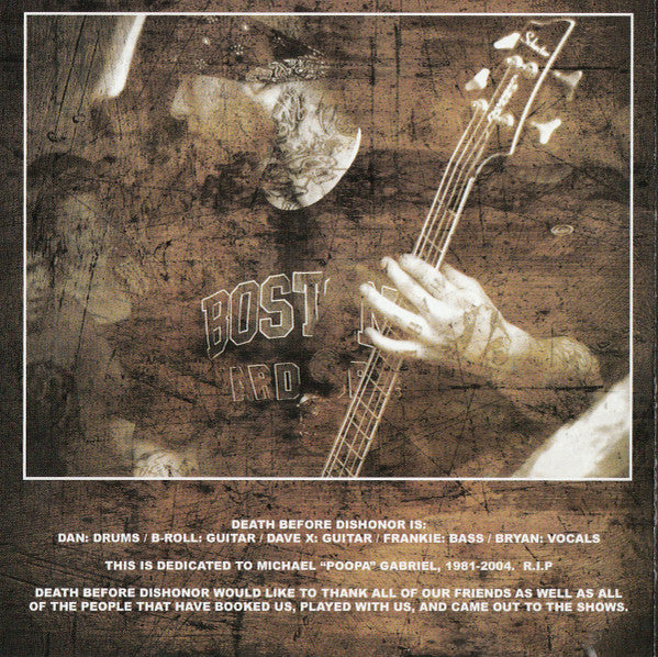 Death Before Dishonor : Friends Family Forever (CD, Album, RE)