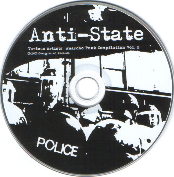 Various : Anti-State (Anarcho-Punk Compilation Vol. 2) (CD, Comp)