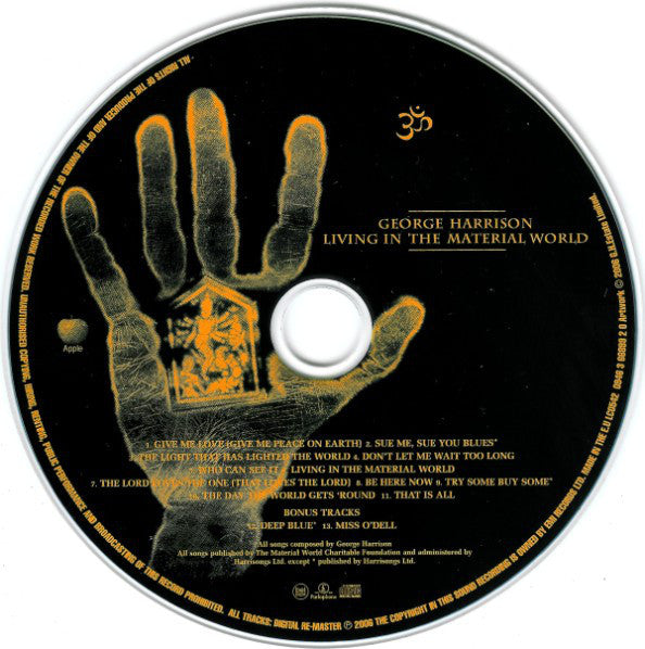 George Harrison : Living In The Material World (CD, Album, RE, RM)