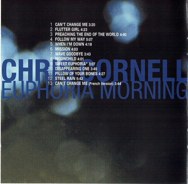Chris Cornell : Euphoria Morning (CD, Album, RE)