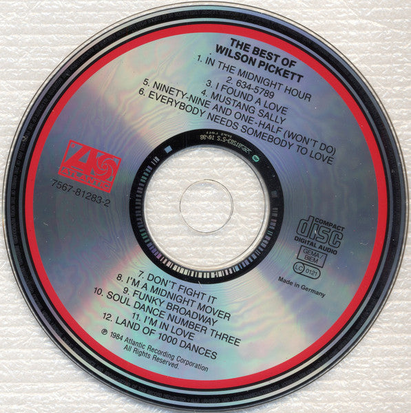 Wilson Pickett : The Best Of Wilson Pickett (CD, Comp, RE)
