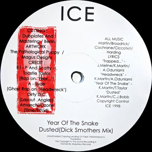 Ice : Headwreck (12")