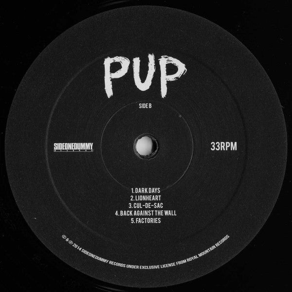 Pup (3) : PUP (LP, Album)