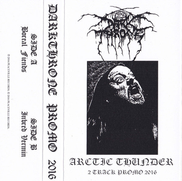 Darkthrone : Arctic Thunder (2 Track Promo 2016) (Cass, Ltd, Promo)