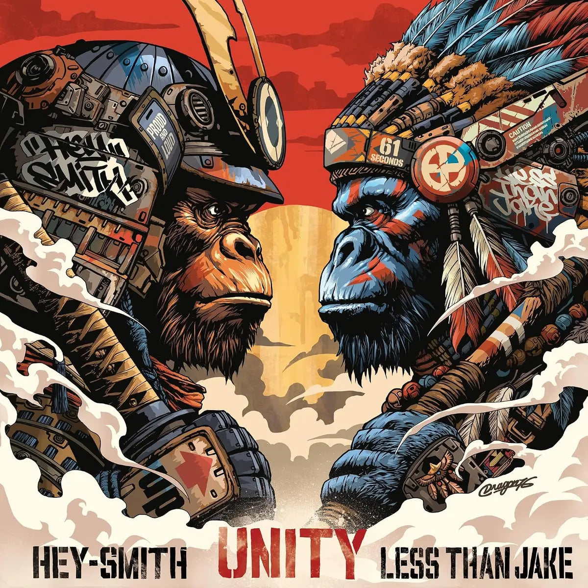 Less Than Jake / Hey Smith - Unity 12"