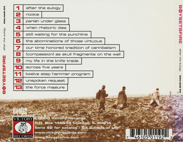 Boysetsfire : After The Eulogy (CD, Album)