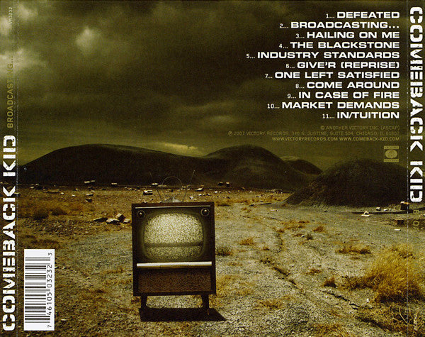 Comeback Kid : Broadcasting... (CD, Album)