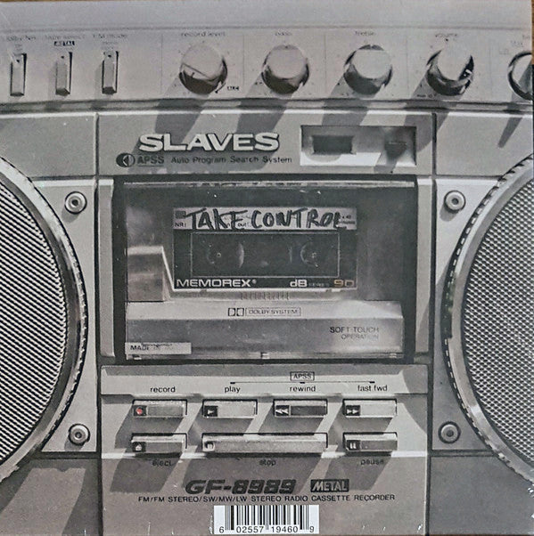 Slaves (3) / Wonk Unit : Take Control / We Are The England (7", Single, Ltd)