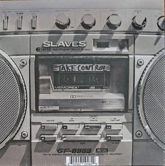 Slaves (3) / Wonk Unit : Take Control / We Are The England (7", Single, Ltd)