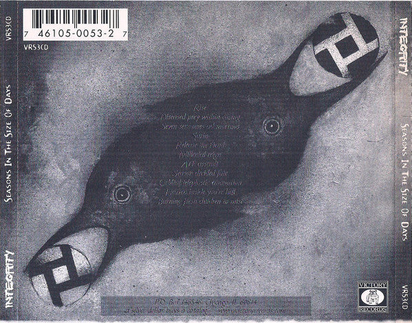 Integrity (2) : Seasons In The Size Of Days (CD, Album)