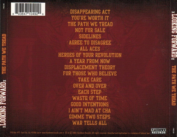 xLooking Forwardx : The Path We Tread (CD, Album)