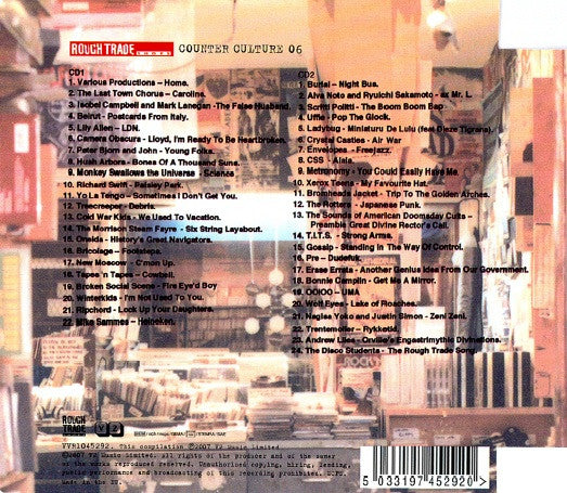 Various : Rough Trade Shops (Counter Culture 06) (2xCD, Comp)