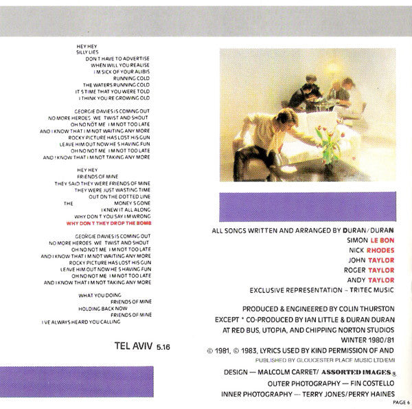 Duran Duran : Duran Duran (CD, Album, RE)
