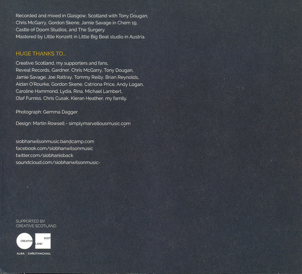 Siobhan Wilson : Say It's True (CD, EP)