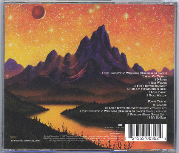 Hawkwind : Hall Of The Mountain Grill (CD, Album, RE, RM)