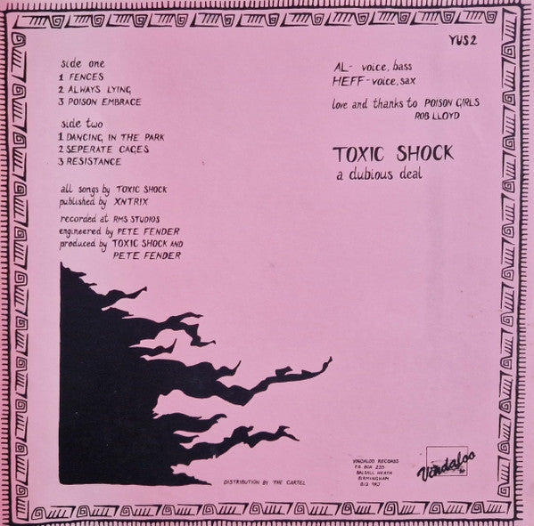 Toxic Shock (3) : A Dubious Deal (12", Pin)