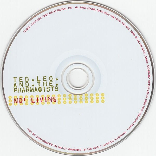 Ted Leo And The Pharmacists* : Mo' Living (CD, EP, Promo)