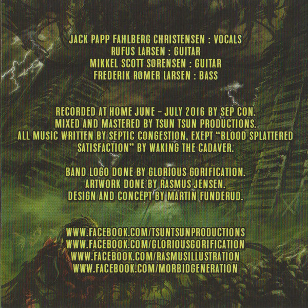 Septic Congestion : Souls to Consume (CD, Album)