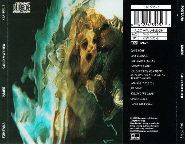 James : Gold Mother (CD, Album, RE)