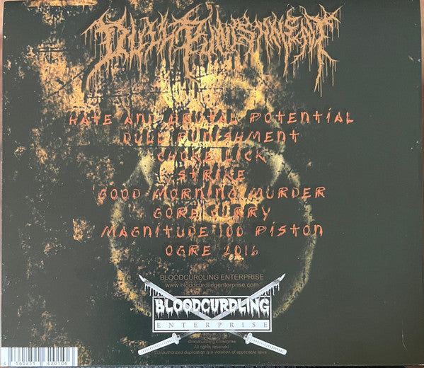 Gorevent : Dull Punishment  (CD, Album, Ltd, Num, Sli)