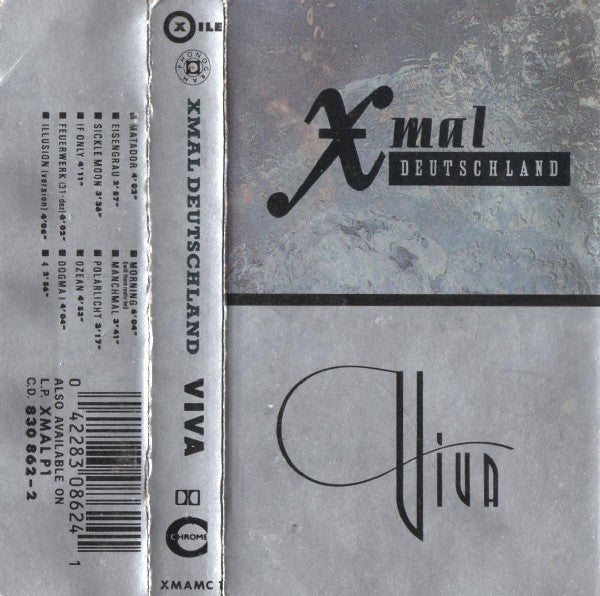 X Mal Deutschland : Viva (Cass, Album)