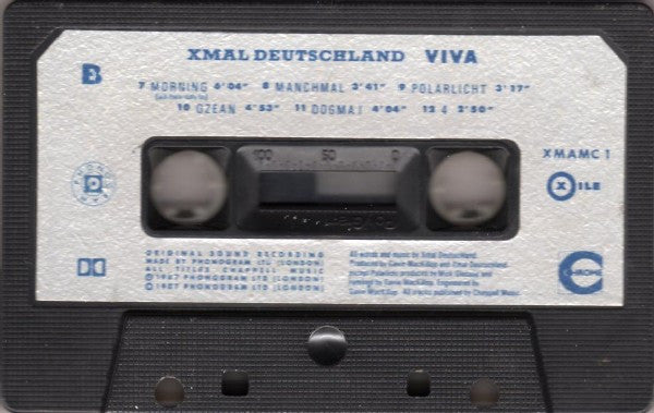 X Mal Deutschland : Viva (Cass, Album)