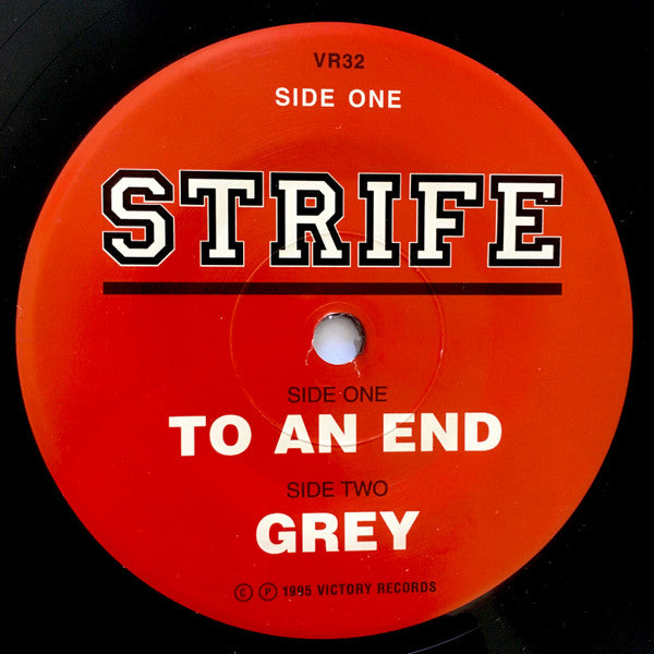 Strife : Grey (7", Single)