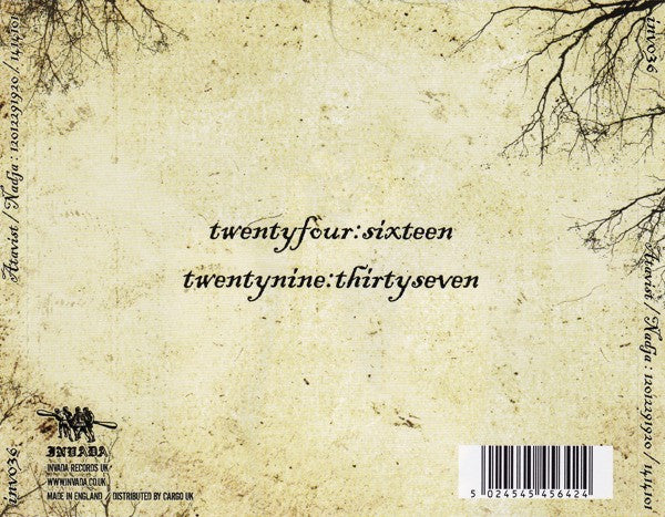 Atavist (2) / Nadja (5) : 12012291920 / 1414101 (CD, Album)