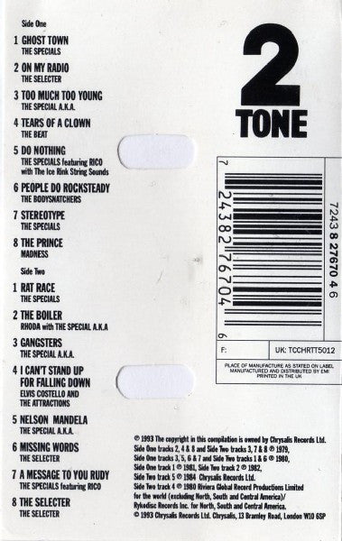 Various : The Best Of 2 Tone (Cass, Comp)