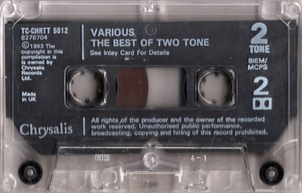 Various : The Best Of 2 Tone (Cass, Comp)