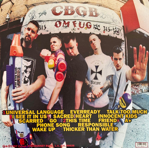 H2O (7) : Thicker Than Water (LP, Album, Pin)