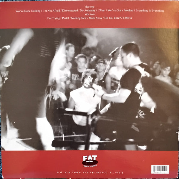 Face To Face : Don't Turn Away (LP, Album, RE, RP)