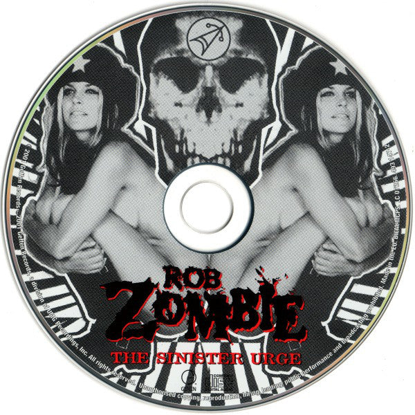 Rob Zombie : The Sinister Urge (CD, Album)